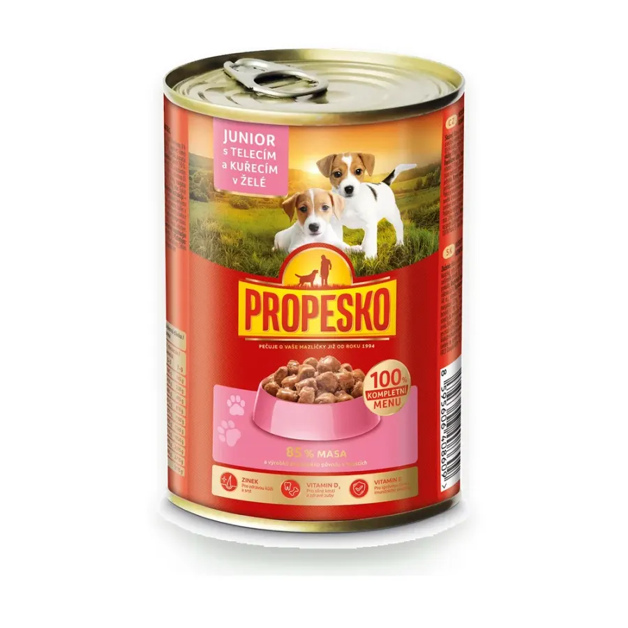 Junior konzerva pro psy 415 g