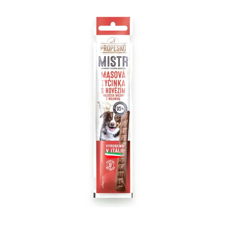 Mistr hovězí pamlsek pro psy 10 g