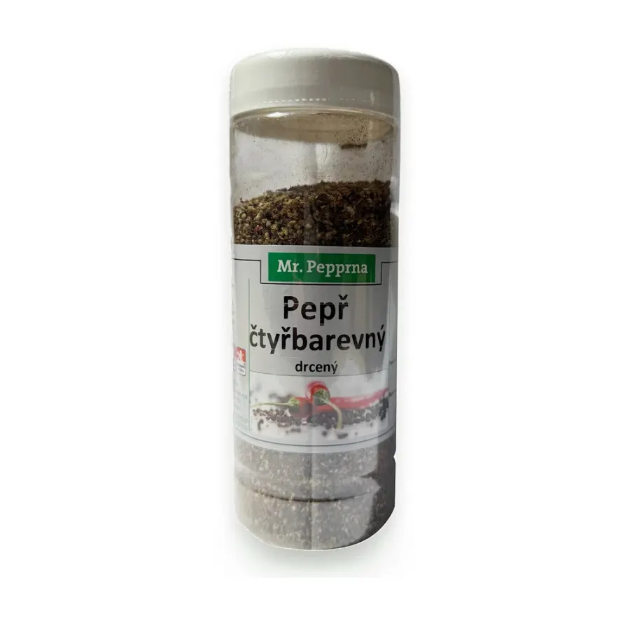 Pepř čtyřbarevný drcený 500 g