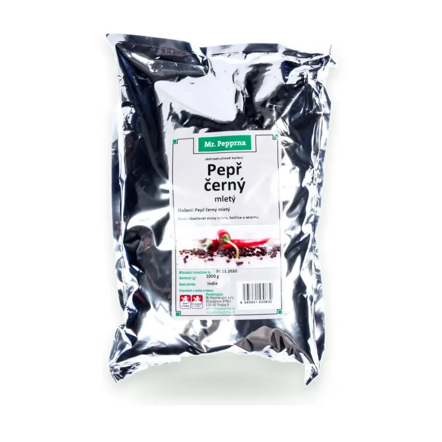 Pepř černý mletý 1 kg