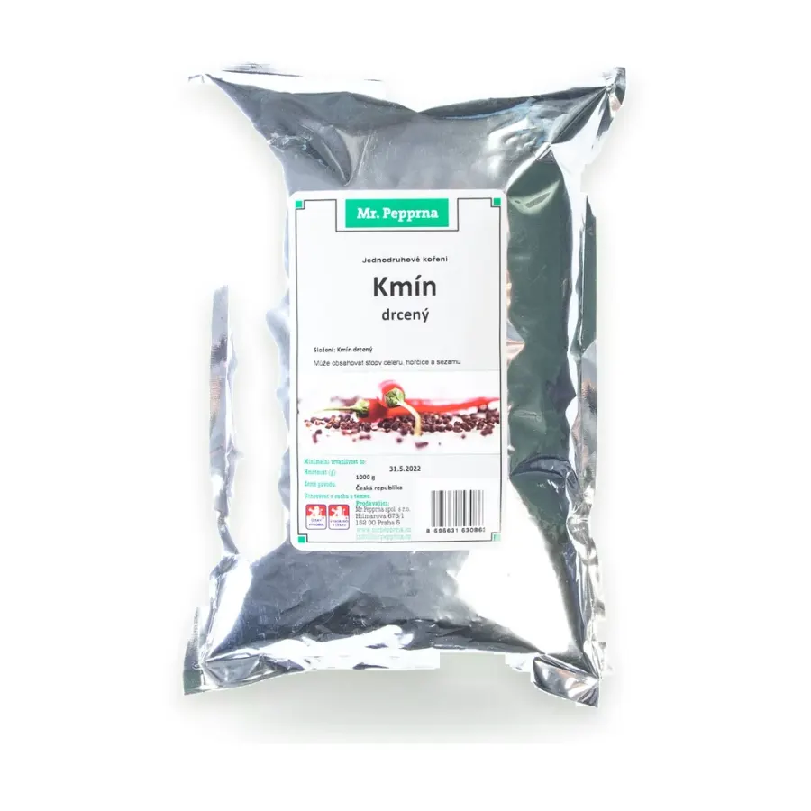 Kmín drcený 1 kg