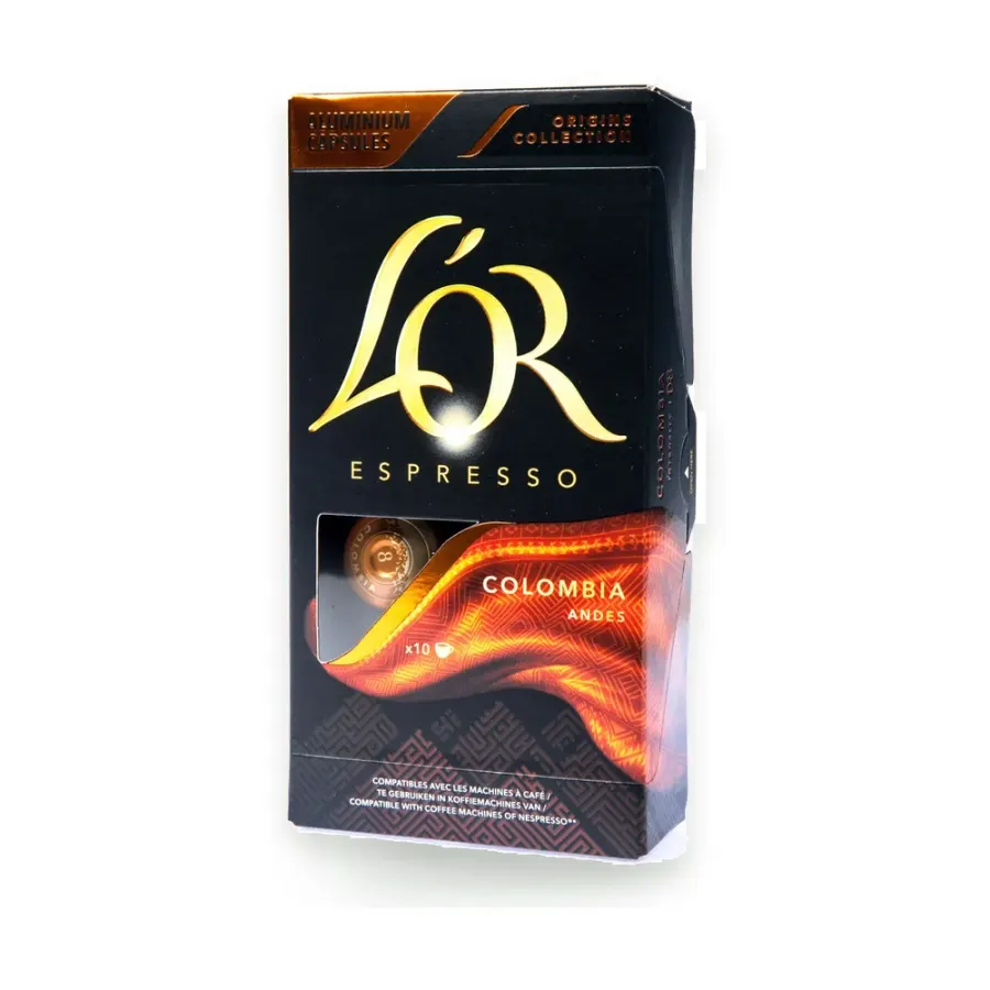 Espresso Columbia kávové kapsle 10 ks
