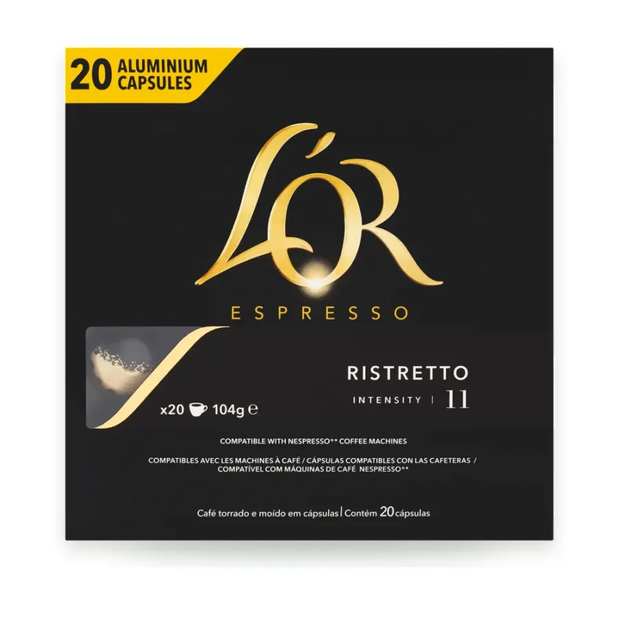 Espresso Ristretto kávové kapsle 20 ks 104 g