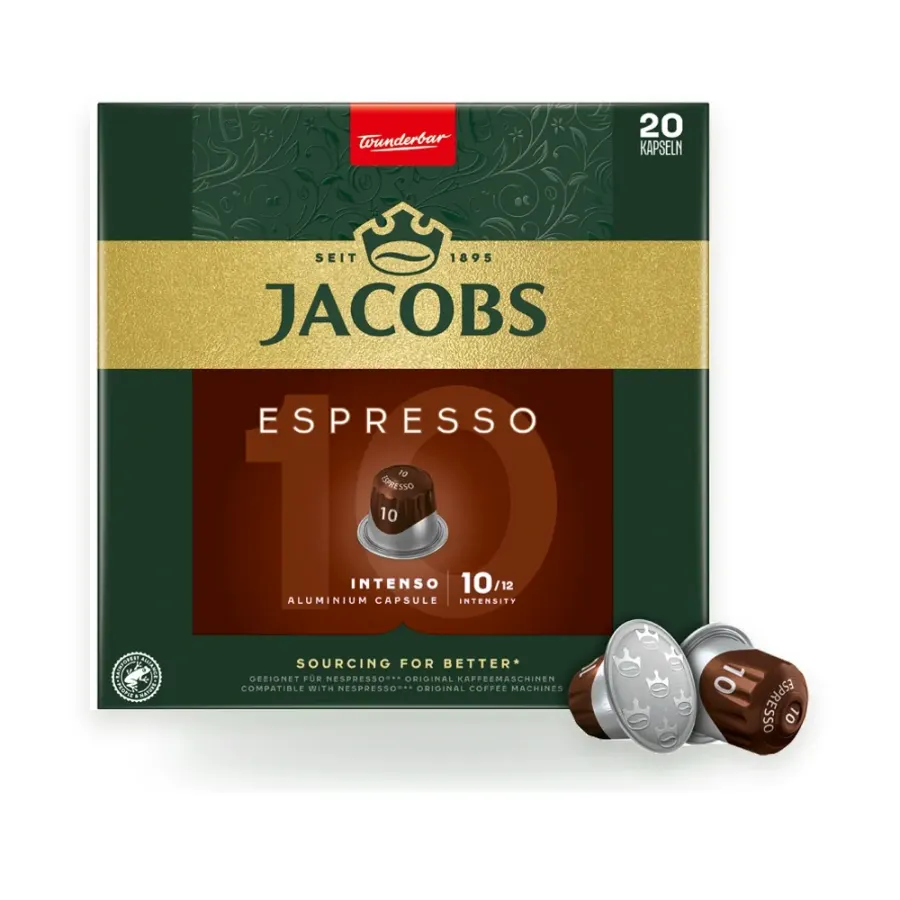 Espresso Intenso kávové kapsle 20 ks