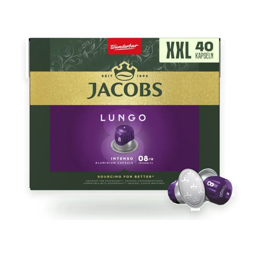 Lungo kávové kapsle 40 ks