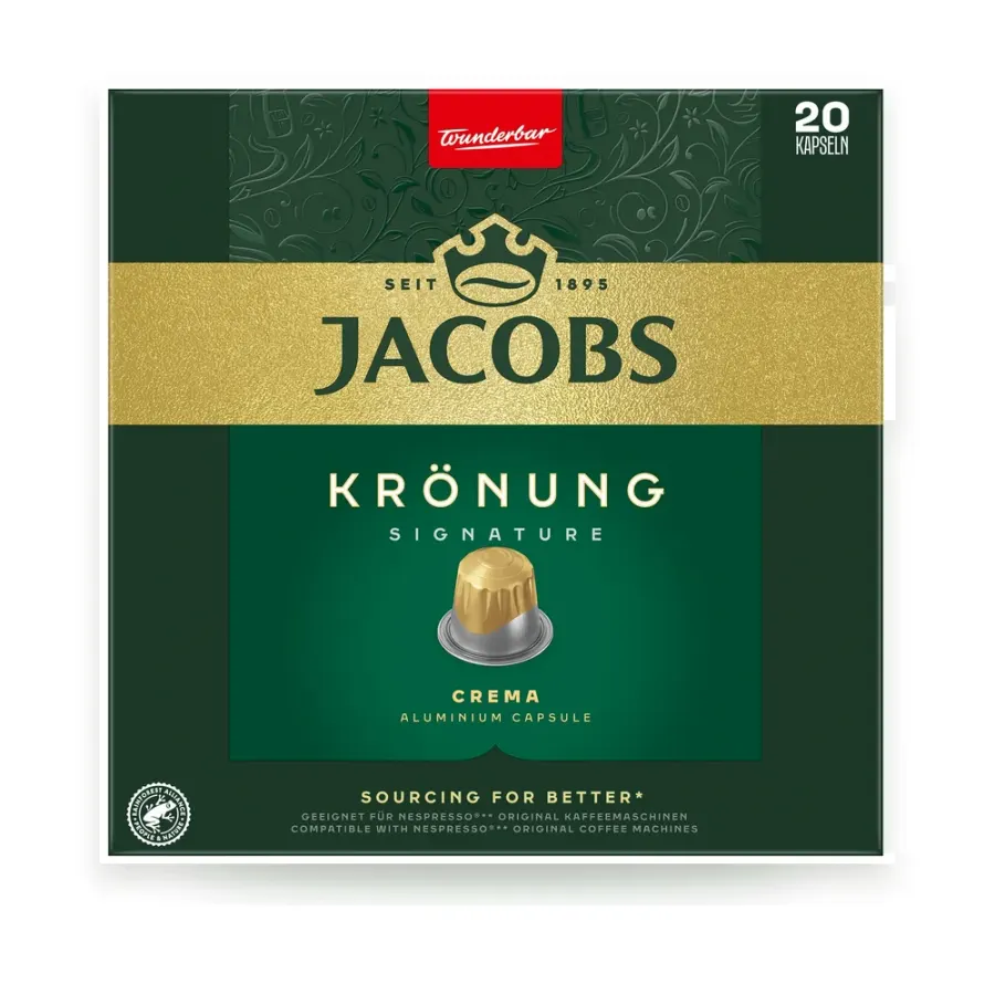 Krönung Crema kávové kapsle 20 ks 104 g