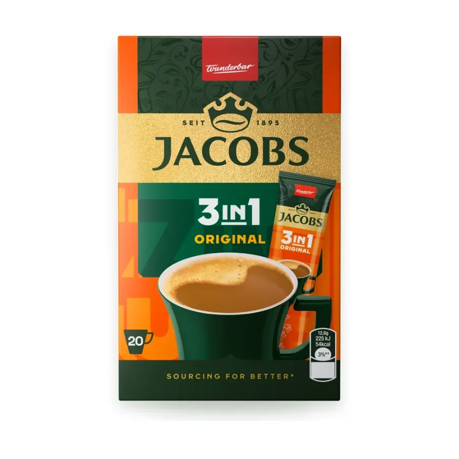 Original 3v1 instantní káva 20 ks 252 g