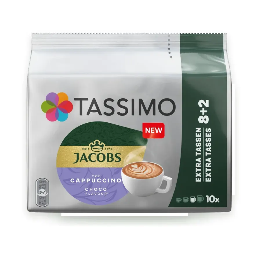 Cappucino Choco kávové kapsle 10 ks 160 g