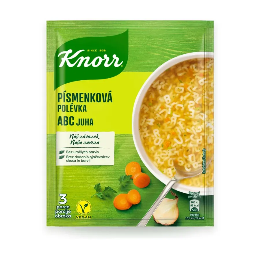 Polévka písmenková 3 porce 82 g