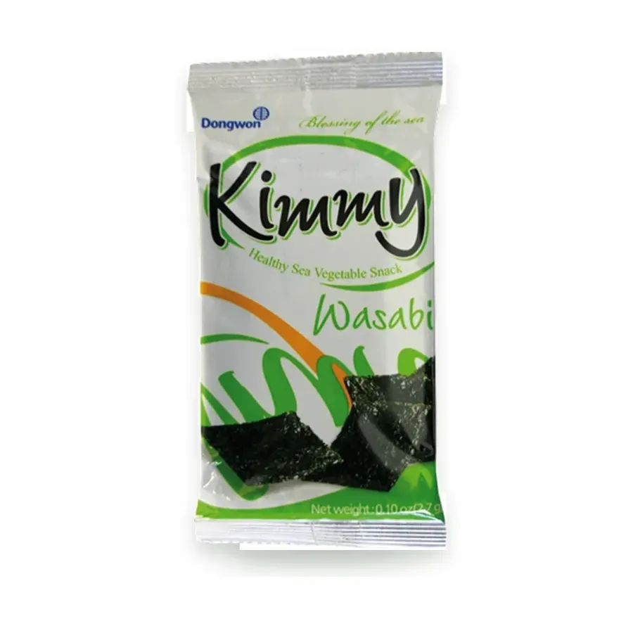 Snack řasa Wasabi 8 x 2,7 g