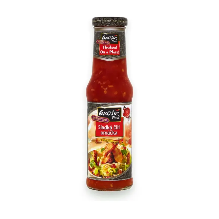 Chilli omáčka sladká s ananasem 250 ml