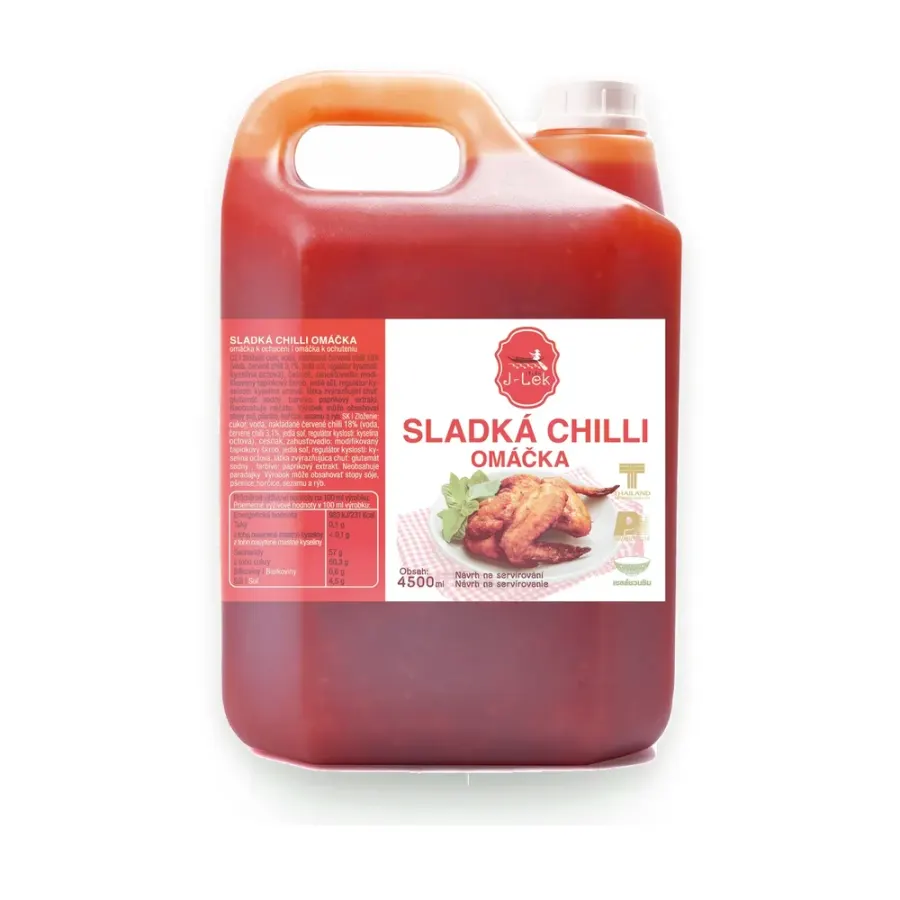 Sladká chilli omáčka 4,5 l