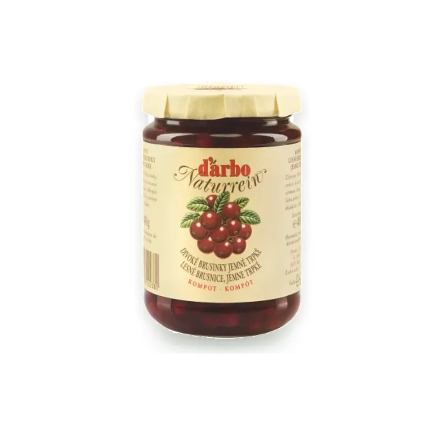 Brusinkový kompot 400 g