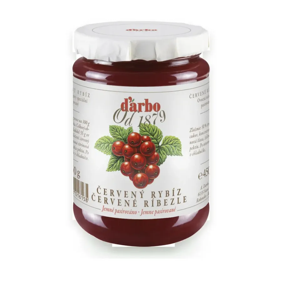 Džem červený rybíz 450 g