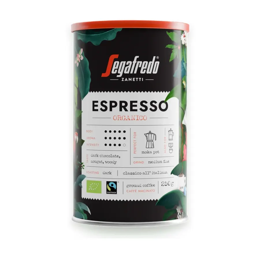 Espresso Organico mletá káva 250 g