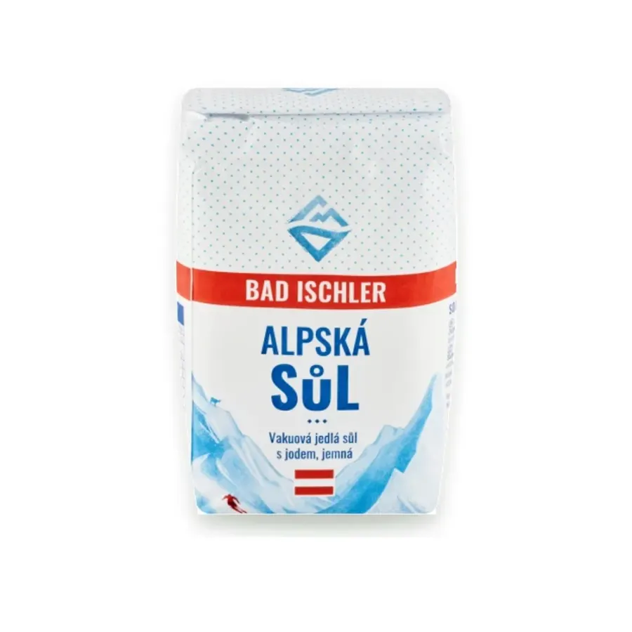 Alpská jemná sůl 1 kg