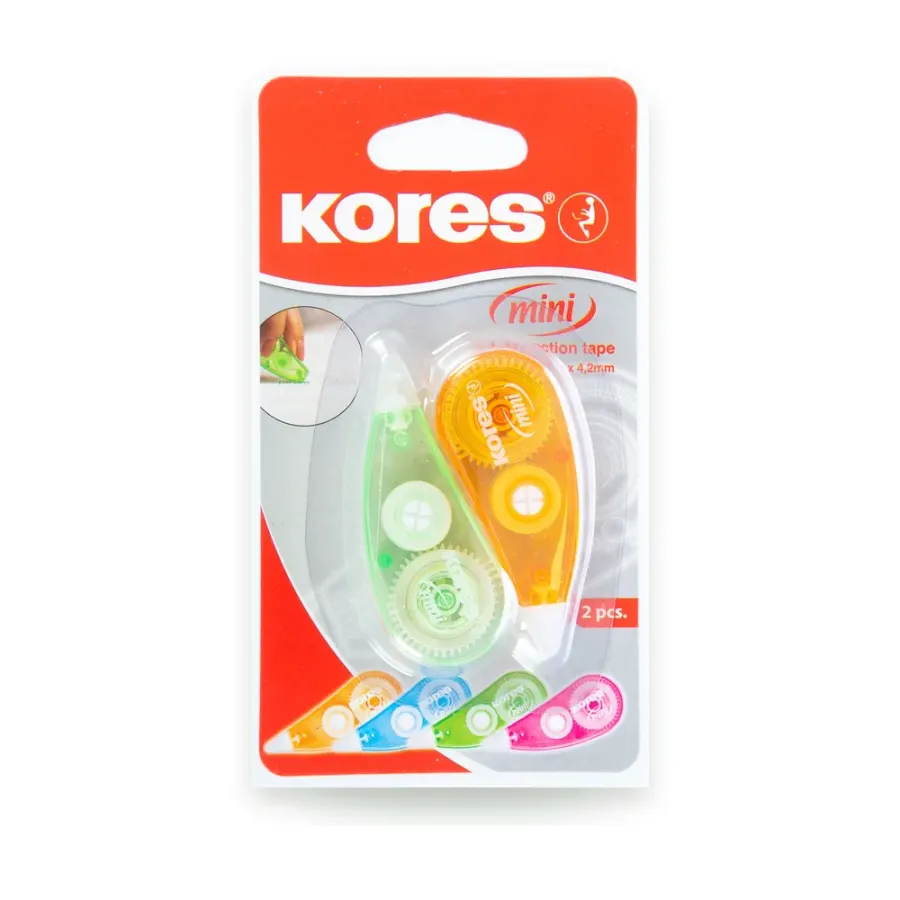 Mini Roller korekční páska 3 m x 4,2 mm, 2 ks