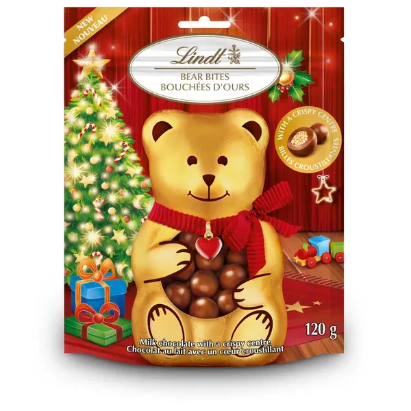 Lindt Teddy Milk Crispy Bites 120 g