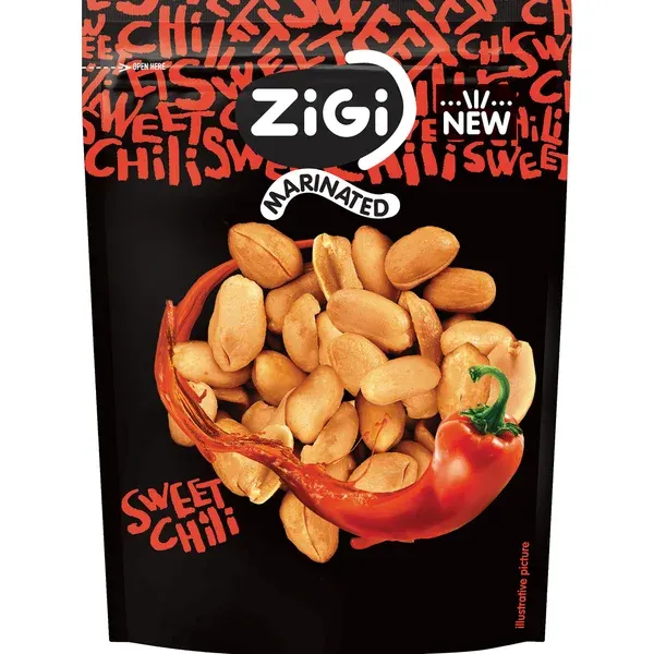 ZiGi Arašídy Sweet Chilli 70 g