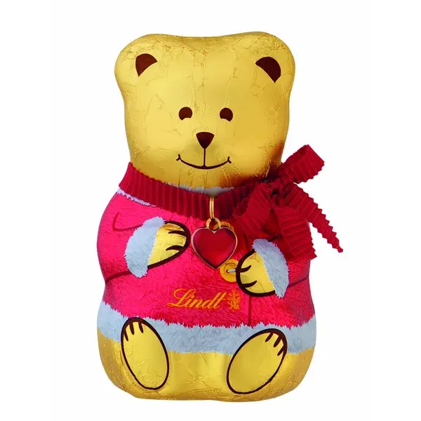 Lindt Teddy Girl & Teddy Coat 100 g - čokoládový medvídek