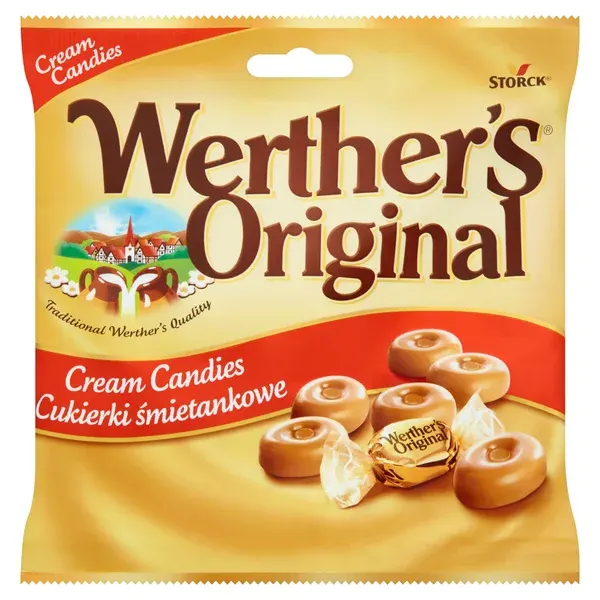 STORCK Werther's Original Bonbóny s karamelovou náplní 90 g