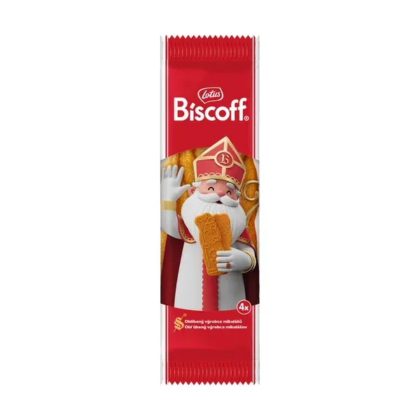 lotus Mikuláš Biscoff 4 x 85 g