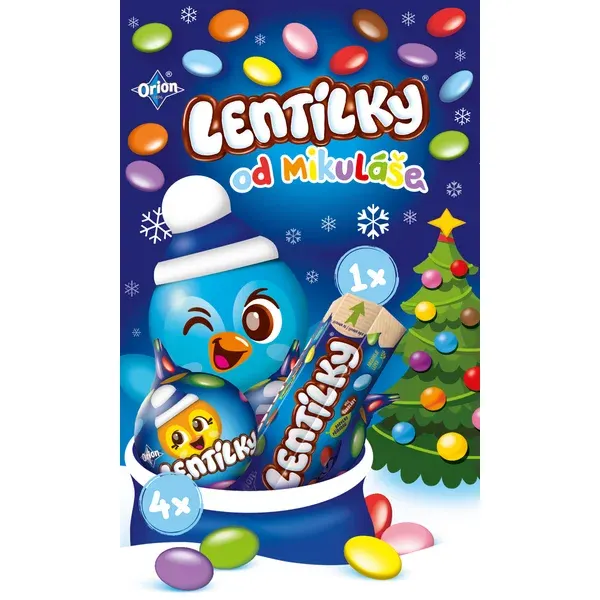 Orion Lentilky mikuláš nadílka 102 g