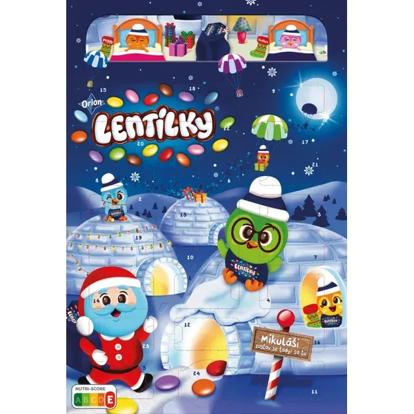 Orion Lentilky Adventní kalendář 193,9 g
