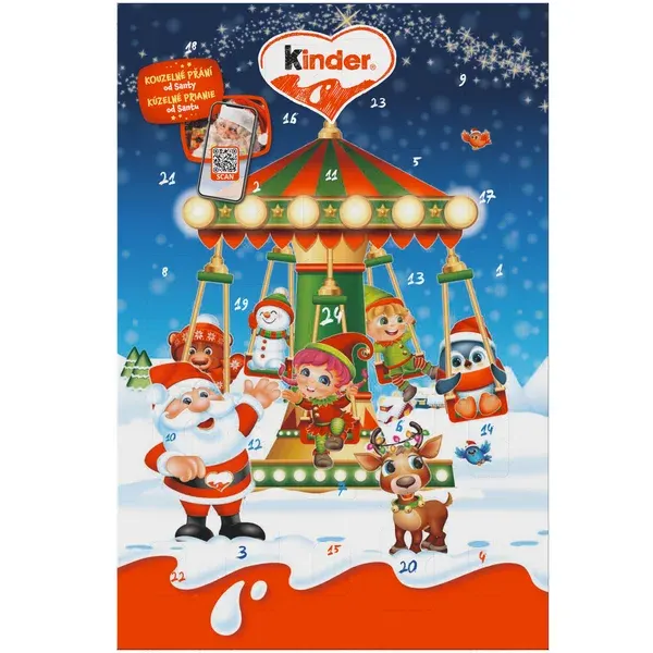 kinder Adventní kalendář Mix 151 g