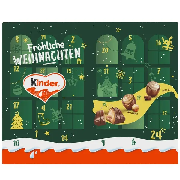 kinder Kalendář adventní mix 121 g