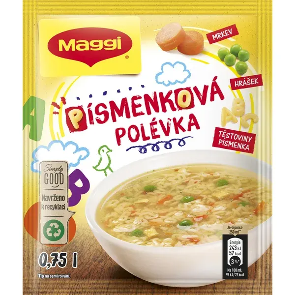Maggi Polévka písmenková 51 g
