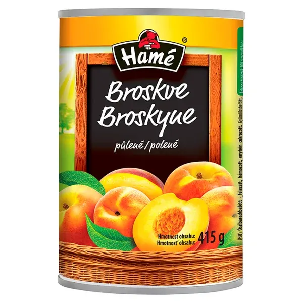 Hamé Broskve půlené 415 g