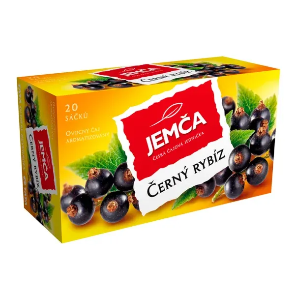 JEMČA Čaj černý rybíz 40 g