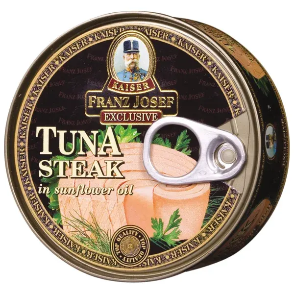 FRANZ JOSEF KAISER Tuňák steak v oleji 170 g