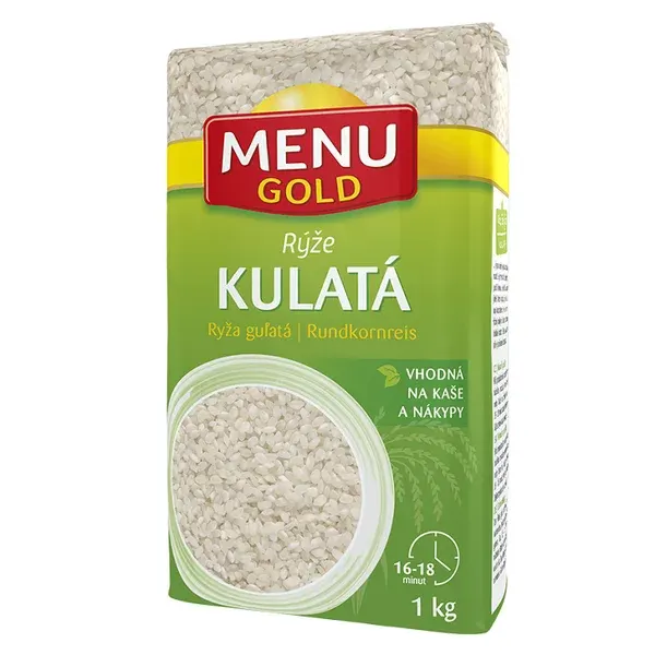 Gold Menu Rýže kulatozrnná 1 kg