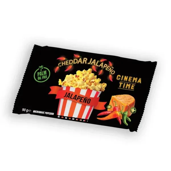 CINEMA TIME Popcorn Jalapeňo 90 g